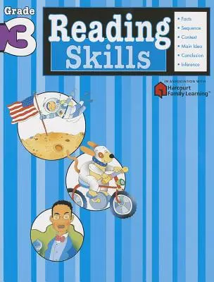 Čtenářské dovednosti: Grade 3 (Flash Kids Harcourt Family Learning) - Reading Skills: Grade 3 (Flash Kids Harcourt Family Learning)