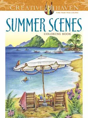 Omalovánky Creative Haven Summer Scenes - Creative Haven Summer Scenes Coloring Book