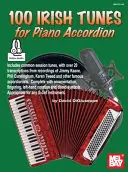 100 irských melodií pro klavírní akordeon - 100 Irish Tunes for Piano Accordion