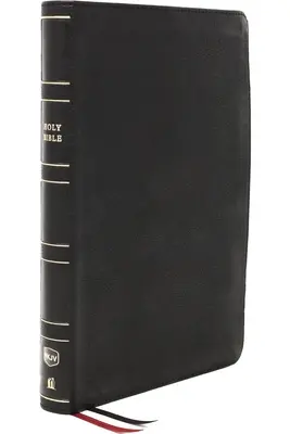 NKJV, Thinline Reference Bible, Genuine Leather, Black, Red Letter, Thumb Indexed, Comfort Print: Bible svatá, Nová verze krále Jakuba - Nkjv, Thinline Reference Bible, Genuine Leather, Black, Red Letter, Thumb Indexed, Comfort Print: Holy Bible, New King James Version