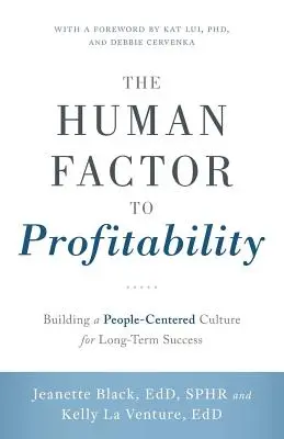 Lidským faktorem k ziskovosti: Vliv faktoru na ziskovost: budování kultury zaměřené na lidi pro dlouhodobý úspěch. - The Human Factor to Profitability: Building a People-Centered Culture for Long-Term Success