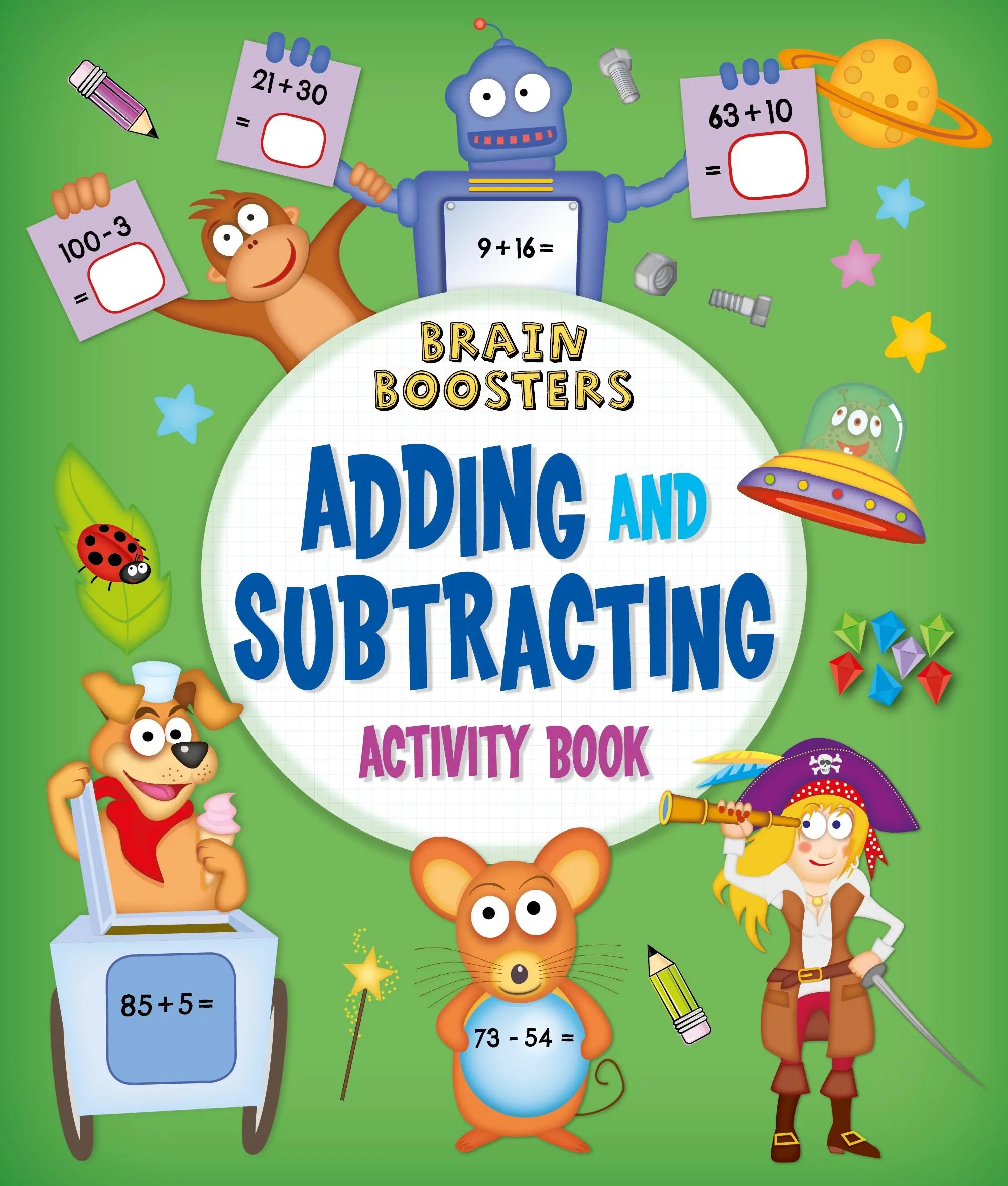 Brain Boosters: Sčítání a odčítání Activity Book - Brain Boosters: Adding and Subtracting Activity Book