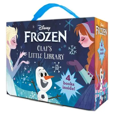 Olafova malá knihovna (Disney Frozen): 4 deskové knihy (v angličtině) - Olaf's Little Library (Disney Frozen): 4 Board Books