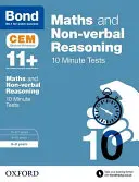 Bond 11+: Matematika a neverbální uvažování: CEM 10 Minute Tests - 8-9 let - Bond 11+: Maths & Non-verbal Reasoning: CEM 10 Minute Tests - 8-9 years