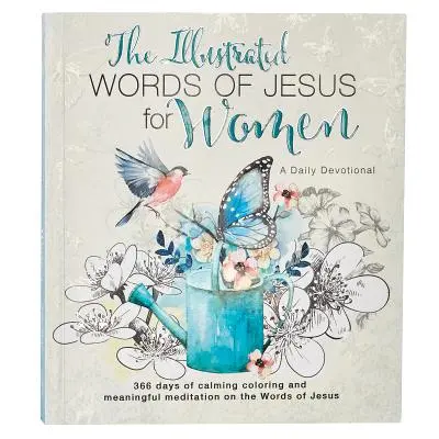 Ilustrovaná slova Ježíš pro ženy Kniha pobožností - Illustrated Words Jesus for Women Devotional Book