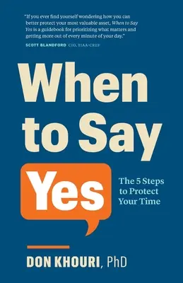 Kdy říci ano: 5 kroků, jak si chránit svůj čas - When To Say Yes: The 5 Steps to Protect Your Time