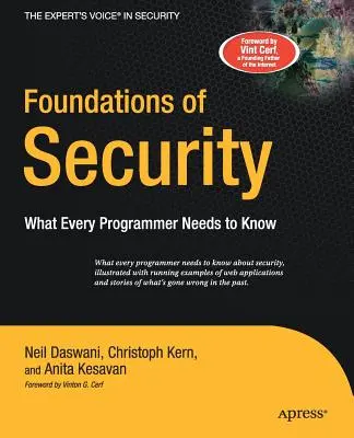 Základy bezpečnosti: Co potřebuje vědět každý programátor - Foundations of Security: What Every Programmer Needs to Know