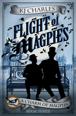 Let straky - Flight of Magpies