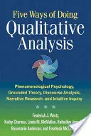 Pět způsobů kvalitativní analýzy: Fenomenologická psychologie, zakotvená teorie, analýza diskurzu, narativní výzkum a intuitivní zkoumání. - Five Ways of Doing Qualitative Analysis: Phenomenological Psychology, Grounded Theory, Discourse Analysis, Narrative Research, and Intuitive Inquiry