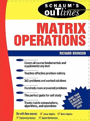 Schaumův přehled maticových operací - Schaum's Outline of Matrix Operations