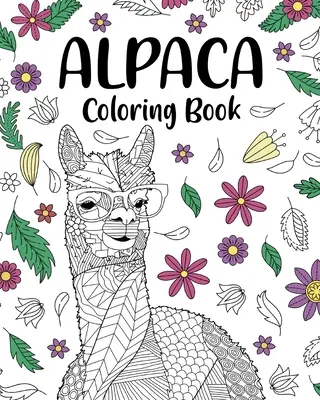 Omalovánky alpaky - Alpaca Coloring Book