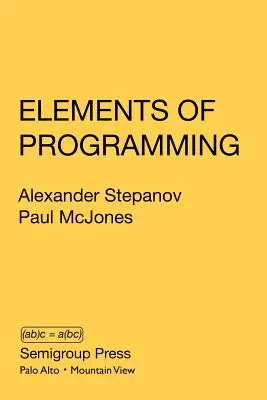 Prvky programování - Elements of Programming