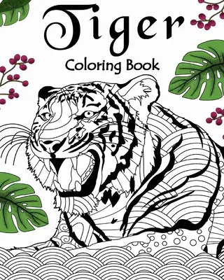 Tygří omalovánky - Tiger Coloring Book