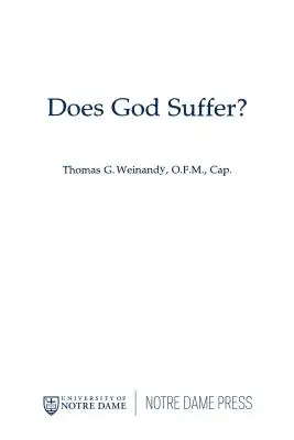 Trpí Bůh? - Does God Suffer?