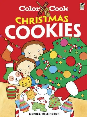 Vybarvi a uvař vánoční cukroví - Color & Cook Christmas Cookies