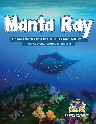 Manta Ray Pracovní sešit s aktivitami pro děti - Manta Ray Activity Workbook For Kids