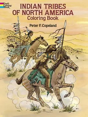 Indiánské kmeny Severní Ameriky Omalovánky - Indian Tribes of North America Coloring Book