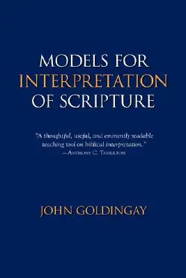 Modely výkladu Písma - Models for Interpretation of Scripture