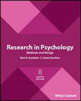 Metody a design výzkumu v psychologii 8e - Research in Psychology Methods and Design 8e