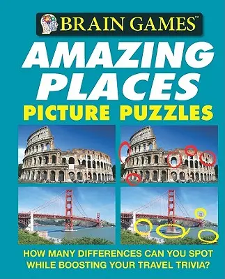 Hry na mozek - Obrázkové hádanky: Kolik rozdílů dokážeš najít a přitom posílit své znalosti z cestování? - Brain Games - Picture Puzzles: Amazing Places - How Many Differences Can You Spot While Boosting Your Travel Trivia?
