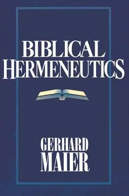 Biblická hermeneutika - Biblical Hermeneutics