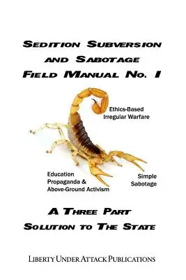 Polní příručka pro pobuřování, podvracení a sabotáže č. 1: Třídílné řešení pro stát - Sedition, Subversion, and Sabotage Field Manual No. 1: A Three Part Solution To The State