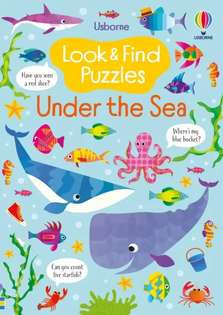 Hledej a najdi hádanky pod mořem - Look and Find Puzzles Under the Sea