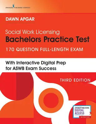 Social Work Licensing Bachelors Practice Test: 170-Question Full-Length Exam (Cvičný test pro bakaláře v oboru sociální práce) - Social Work Licensing Bachelors Practice Test: 170-Question Full-Length Exam