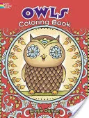 Soví omalovánky - Owls Coloring Book