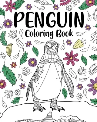 Omalovánky tučňáků - Penguin Coloring Book