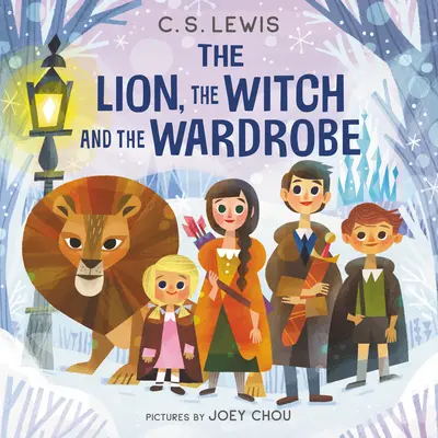 Desková kniha Lev, čarodějnice a skříň - The Lion, the Witch and the Wardrobe Board Book