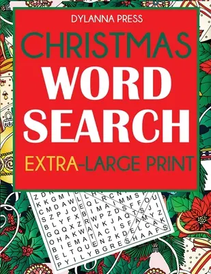 Vánoční hledání slov Extra-Large Print - Christmas Word Search Extra-Large Print