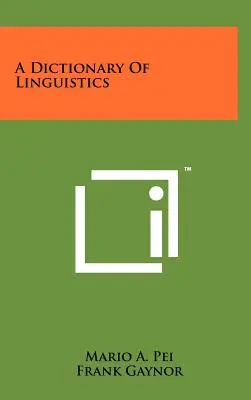 Lingvistický slovník - A Dictionary of Linguistics