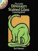Vitrážové omalovánky Malí dinosauři - The Little Dinosaurs Stained Glass Coloring Book