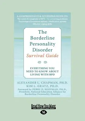 Hraniční porucha osobnosti: (Large Print 16pt) - The Borderline Personality Disorder: Everything You Need to Know about Living with Bpd (Large Print 16pt)