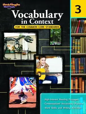 Slovní zásoba v souvislostech pro standardy Common Core: Reproducible Grade 3 - Vocabulary in Context for the Common Core Standards: Reproducible Grade 3