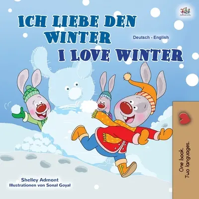 I love winter (německo-anglická dvojjazyčná kniha pro děti) - I Love Winter (German English Bilingual Book for Kids)