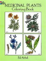 Omalovánky léčivých rostlin - Medicinal Plants Coloring Book