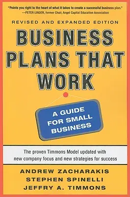 Podnikatelské plány, které fungují: Průvodce pro malé podniky - Business Plans That Work: A Guide for Small Business