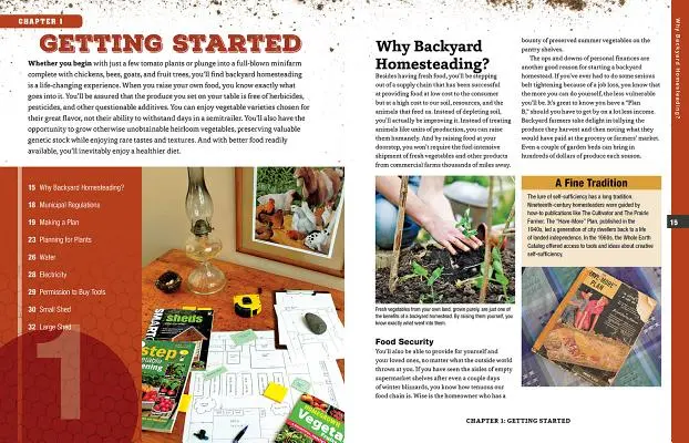 Hospodaření na dvorku, druhé přepracované vydání: A Back-To-Basics Guide for Self-Sufficiency, 2., aktualizované vydání. - Backyard Homesteading, Second Revised Edition: A Back-To-Basics Guide for Self-Sufficiency
