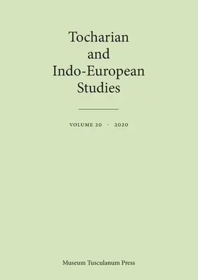 Tocharská a indoevropská studia 20, 20 - Tocharian and Indo-European Studies 20, 20