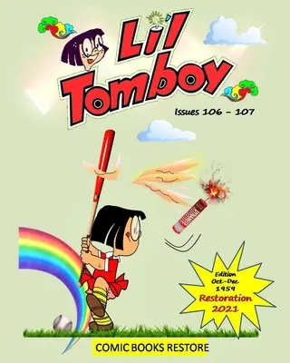Li'l Tomboy adventures - humoristický komiks - Li'l Tomboy adventures - humor comic book