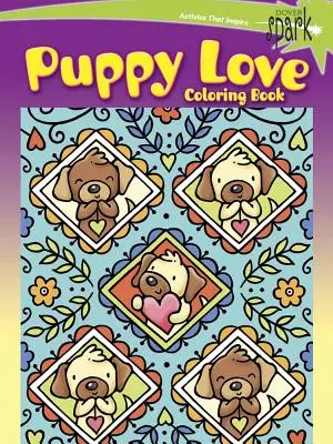 Jiskřička lásky ke štěňátkům Omalovánky - Spark Puppy Love Coloring Book