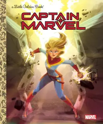 Captain Marvel Malá zlatá kniha (Marvel) - Captain Marvel Little Golden Book (Marvel)