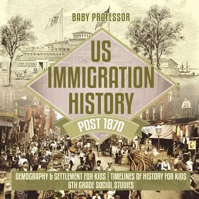 Dějiny přistěhovalectví do USA po roce 1870 - Demografie a osídlení pro děti - Časové osy dějin pro děti - Společenské vědy pro 6. třídu ZŠ - US Immigration History Post 1870 - Demography & Settlement for Kids - Timelines of History for Kids - 6th Grade Social Studies