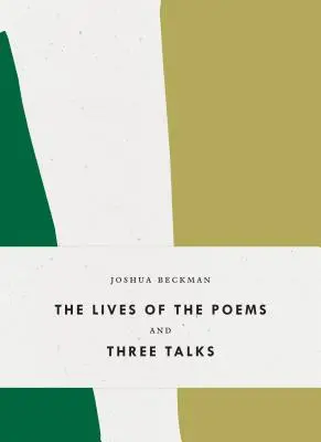 Životy básní a tři rozhovory - The Lives of the Poems and Three Talks