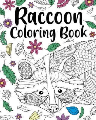 Mývalí omalovánky - Raccoon Coloring Book