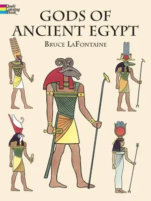 Bohové starověkého Egypta Omalovánky - Gods of Ancient Egypt Coloring Book