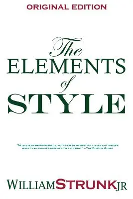 Prvky stylu - The Elements of Style