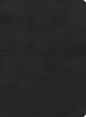 Jednosloupcová Bible CSB s širokými okraji, černá Leathertouch - CSB Single-Column Wide-Margin Bible, Black Leathertouch